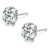 Brinco Pedra Zirconia Cristal
