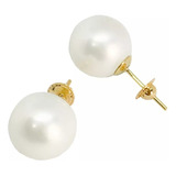 Brinco Perolas Shell Grandes
