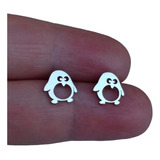 Brinco Pinguim Em Aco