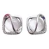 Brinco Ponteira Madrepérola Com Strass Tr303 Opala Cabochão