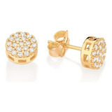 Brinco Rommanel Banhado Ouro