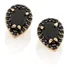 Brinco Rommanel Cristais Gota Folheado Ouro 526176