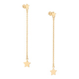 Brinco Rommanel Estrelas Fio