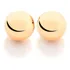Brinco Rommanel Folheado A Ouro Bola 8mm