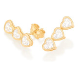 Brinco Rommanel Folheado Ouro18k