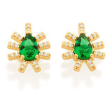 Brinco Rommanel Gota Cristal