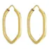 Brinco Sextavado 12 Mm Em Ouro 18k 750