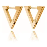 Brinco Triangular Triangulo Dourado