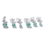 Brinco Trio Zirconia Redondo