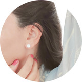 Brinco Zirconia Feminino Brilho
