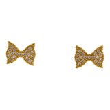 Brinco Zirconia Lacinho Bc3876