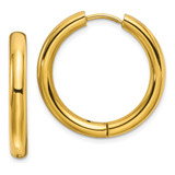 Brincos Chisel Hinged Hoop