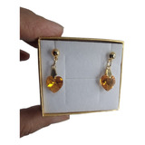 Brincos Coracao Cristal Swarovski