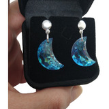 Brincos Cristal Swarovski Lua