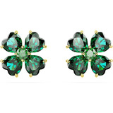 Brincos De Botao Swarovski