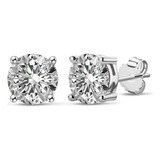 Brincos De Diamante Moissanite