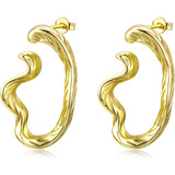 Brincos De Ouro 14k