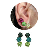 Brincos Earcuff Flor P