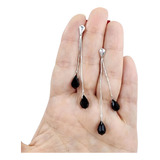 Brincos Gotas Cristal Swarovski
