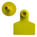 Brincos Grandes 4 2x5cm Para Bovinos  Ovinos Liso   50unid