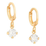 Brincos Rommanel Banhado Ouro