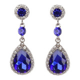 Brincos Top Strass Zirconia