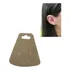 Brincos Zircônia Natural 2mm Tarraxa Baby Prata 925 