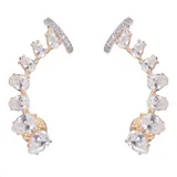 Brinflco Ear Cuff Cristais