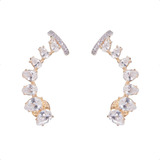 Brinflco Ear Cuff Cristais