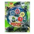 Brinquedo 4 Beyblade Metal Luz Led Com Pista E 2 Lançadores Cor Beyblade Metal Led Speed Color Arena De Combate Pista E Lançadores