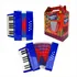 Brinquedo Acordeon Sanfona Gaita 17 Teclas 8 Baixos Infantil