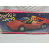 Brinquedo Antigo Carro Ferrari Da Barbie Estrela