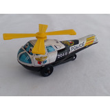 Brinquedo Antigo Helicoptero Police