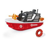 Brinquedo Barco Bombeiro Rascue