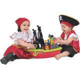 Brinquedo Barco Navio Pirata