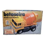 Brinquedo Betoneira Botao Eletronico