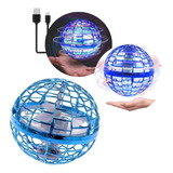 Brinquedo Bola Drone Voadora Sensor Luz Infantil Boomerang Cor Variada
