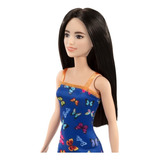 Brinquedo Boneca Barbie Morena