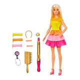Brinquedo Boneca Barbie Penteados Dos Sonhos Mattel Gbk24