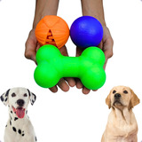 Brinquedo Cachorro Osso Bola