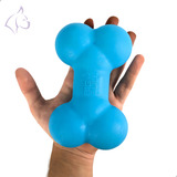 Brinquedo Cachorro Pet Osso Anti Stress Porte Médio Big Bull Cor Azul Bebê
