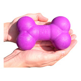 Brinquedo Cachorro Pet Osso Anti Stress Porte Médio Big Bull Cor Roxo