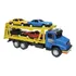 Brinquedo Caminhão Cegonha Truck C/ Frota De Carrinhos Cor Preto