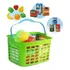 Brinquedo Cestas De Compras Feirinha Com Diversos Itens