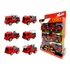 Brinquedo Coleção Carrinhos Construção Kit Com 8 Pçs Fricção