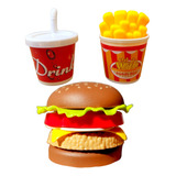 Brinquedo Comidinha Lanche Hamburguer