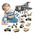 Brinquedo Criança Avião Carro Carrinho Militar Presente Fest