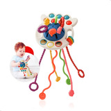 Brinquedo De Bebê Chocalho Mordedor Infantil Macio Sensorial