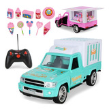 Brinquedo De Caminhão De Sorvete Simulado Para Crianças Com