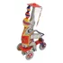 Brinquedo De Lata Elephant On Tricycle, Ferro Retrô, Feito À